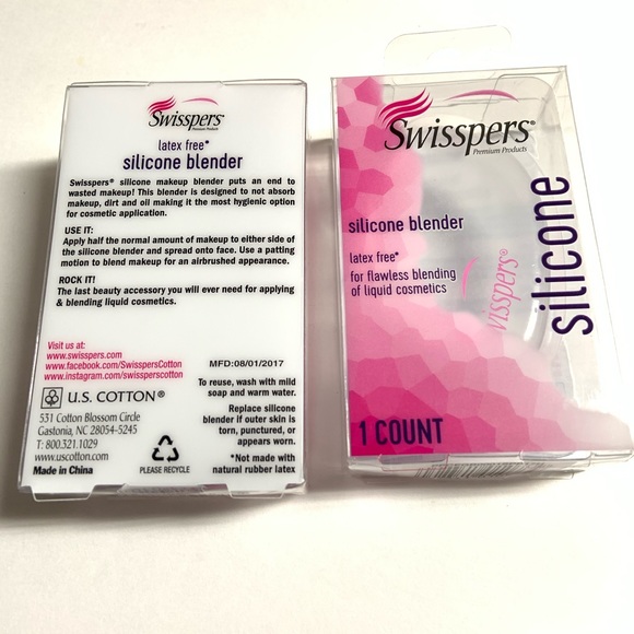 2 Swisspers Premium Silicone Blender Makeup Beauty - Picture 2 of 3